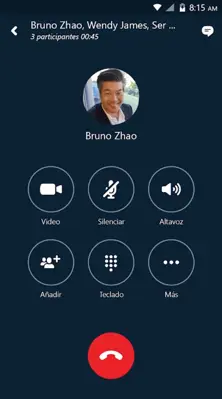 Skype for Business android App screenshot 0